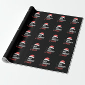 Leuke Stoute Vette Kerst Wensenlijst  Cadeaupapier (Uitgerold)