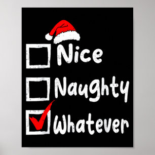 Leuke Stoute Wat Dan Ook Grappige Kerst Wensen Fam Poster