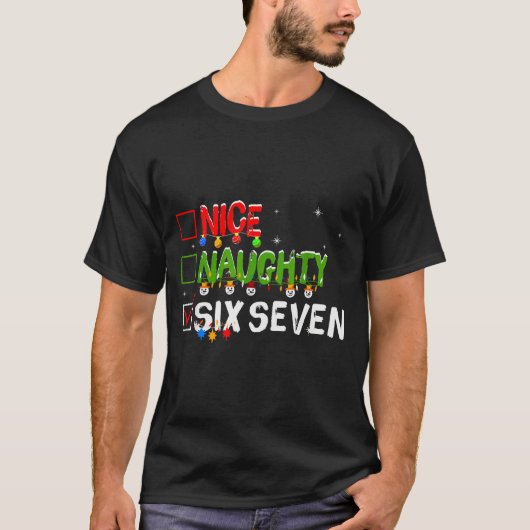 Leuke Stoute Zes Zeven Meme Grappige 67 Brainrot K T-shirt (Voorkant)