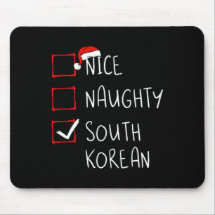Leuke stoute Zuid-Koreaanse kerst Zuid-Korea he Muismat
