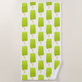Leuke strandlaken - Ice Lollies Green (Voorkant)