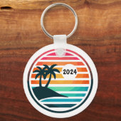 Leuke strandvakantie of familiereünie sleutelhanger (Voorkant)