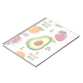 Leuke Strawberry Nice Day notitieboek Journal (Linkerzijde)