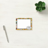 Leuke stripboek spraakballon naam bericht post-it® notes (Kantoor)
