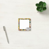 Leuke stripboek spraakballon naam bericht post-it® notes (Kantoor)