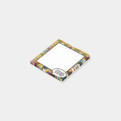 Leuke stripboek spraakballon naam bericht post-it® notes (Schuin)