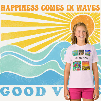 Leuke stripillustratie van samenzijn t-shirt