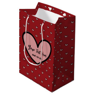 Leuke Stylist Sweet Heart Feest Benodigdheden Sjab Medium Cadeauzakje