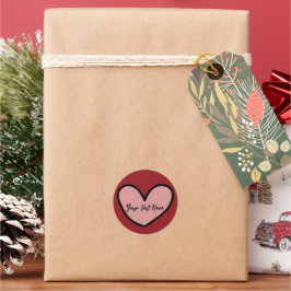 Leuke Stylist Sweet Heart Party Supplies Sjabloon Ronde Sticker