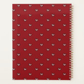 Leuke Stylist Sweet Heart patroon Stationery Gifts Planner (Achterkant)