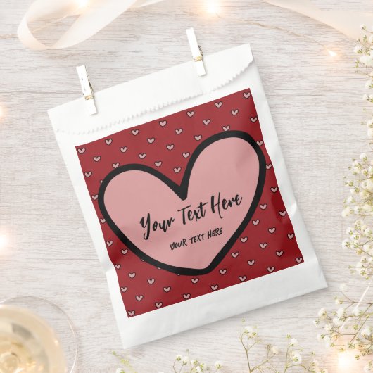 Leuke Stylist Zoete Hart Feest Benodigdheden Sjabl Bedankzakje (Geknipt)