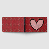 Leuke Stylist Zoete Hart Feest Benodigdheden Sjabl Gastenboek (Volledig)