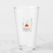 Leuke Summer Vibes Kleurrijke Waterverf Cocktails Glas (Achterkant)