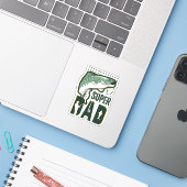 Leuke Super Pap Sticker (Laptop met iPhone)