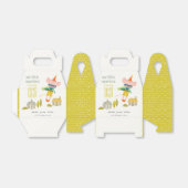 Leuke Superhero Mouse Leuk Kinder Foto Verjaardag Bedankdoosjes (Uitgevouwen)