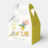 Leuke Superhero Mouse Leuk Kinder Foto Verjaardag Bedankdoosjes (Voorkant Zijde)