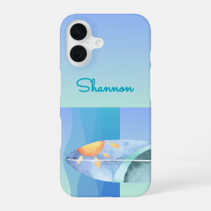 Leuke surfermeisje iPhone hoesje iPhone 16 Hoesje
