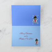 Leuke surrealistische Kerstkaart Feestdagen Kaart (Binnen)