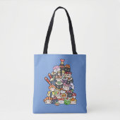 Leuke sushi toren tote bag (Voorkant)