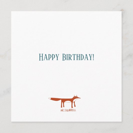 Leuke Sushi Verjaardag Kaart (Achterkant)