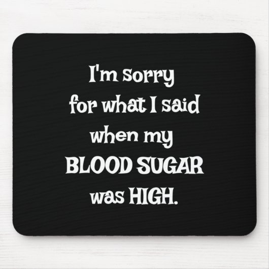 Leuke T1D - Diabetes Awareness Muismat (Voorkant)