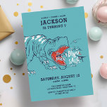 Leuke T-Rex Dinosaurs Kids Verjaardagsfeest Kaart<br><div class="desc">Leuke T-Rex Dinosaurs Kids Verjaardagsfeestuitnodiging</div>