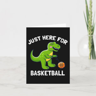 Leuke T-Rex hier voor basketbal dinosaurus Kaart