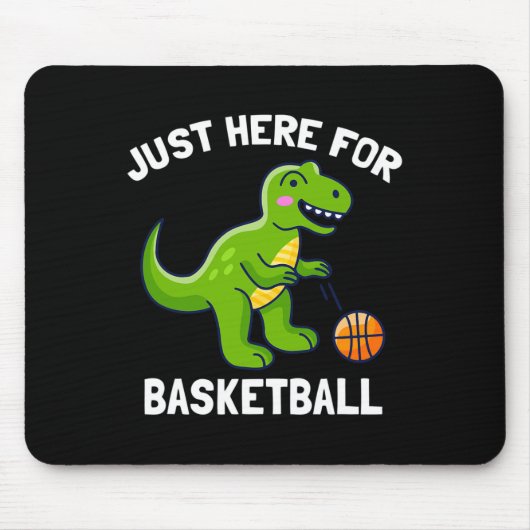 Leuke T-Rex hier voor basketbal dinosaurus Muismat (Voorkant)