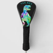 Leuke T-shirt Rex Dinosaurusgrap Golfheadcover (Voorkant)