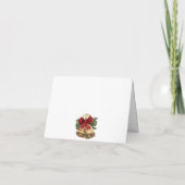 Leuke Tabby Cat kerstkaart Kaart (Achterkant)