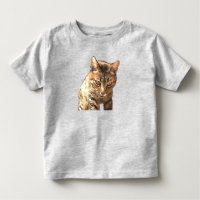 Leuke Tabby Cat Zwart Outline Art