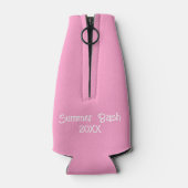 Leuke Tabby Kat Peeks Flesjeskoeler (Achterkant)