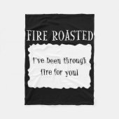 Leuke Taco Sauce Group Halloween Kostuum Heet Vuur Fleece Deken (Voorkant)