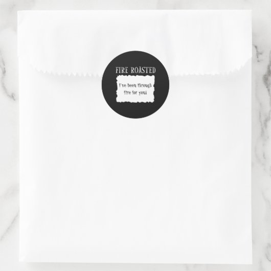 Leuke Taco Sauce Group Halloween Kostuum Heet Vuur Ronde Sticker (Tas)