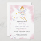 Leuke Tand Fairy Letter Kaart (Voorkant / Achterkant)