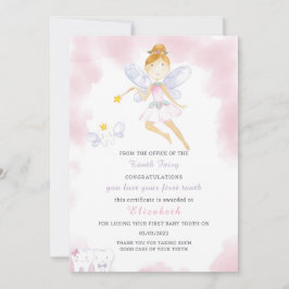 Leuke Tand Fairy Letter Kaart