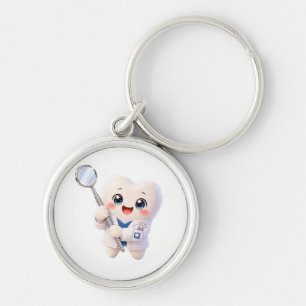 Leuke Tand Tandarts Sleutelhanger   Tandarts Cadea