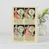 Leuke Tarot Kaart Style Collage Halloween (Staand voorkant)