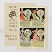 Leuke Tarot Kaart Style Collage Halloween (Voorkant / Achterkant)