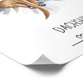 Leuke teckel Wall Art Poster Tan (Hoek)