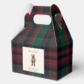 Leuke  Teddy Baby shower Bedankdoosjes (Voorkant)