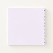 Leuke Teddy Bear 1e Verjaardag Paarse Gastenboek Notitieboek (Achterkant)