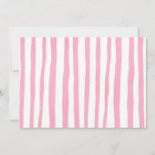 Leuke Teddy Bear Meisje Baby shower Foto Kaart (Achterkant)