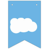 Leuke  Teddy Bear Pilot Baby shower Vlaggetjes (Eerste vlag)