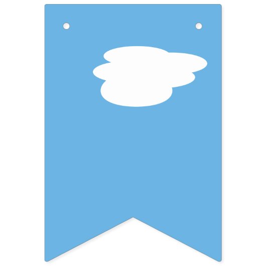 Leuke  Teddy Bear Pilot Boy Baby shower Vlaggetjes (Tweede vlag)