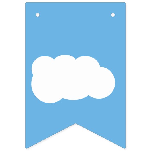 Leuke Teddy Bear Pilot Girl Baby shower Vlaggetjes (Eerste vlag)