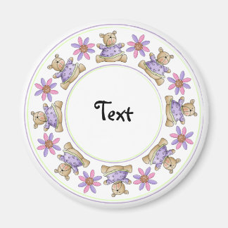 Leuke teddy design rand magneet