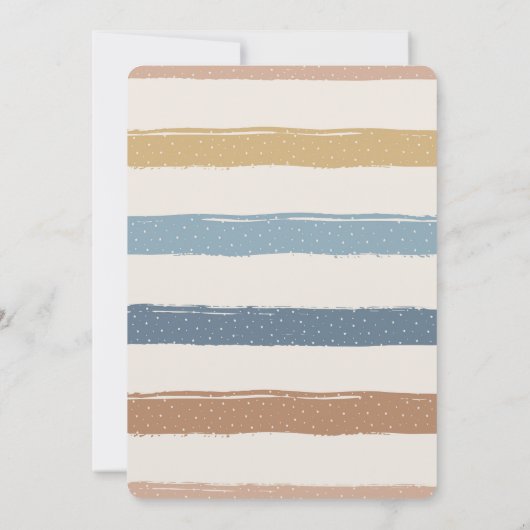 Leuke Teddybeer 1e verjaardag Kaart (Achterkant)