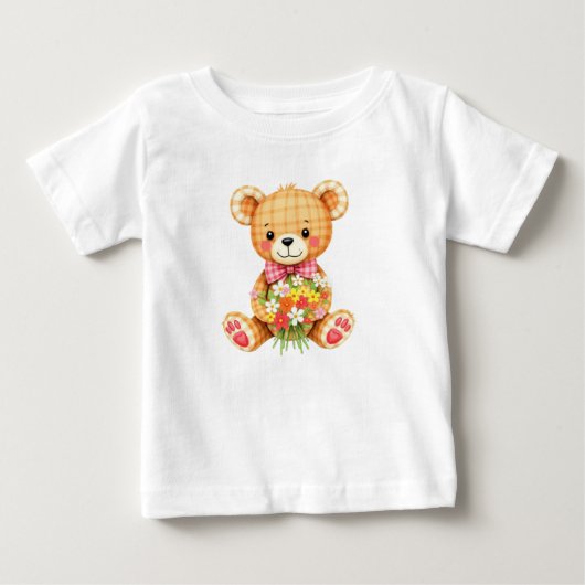 Leuke teddybeer kids t-shirt (Voorkant)