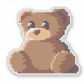 Leuke teddybeer sticker (Voorkant)